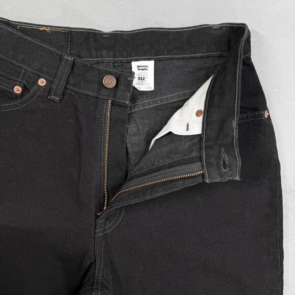 Vintage 1990s Levi's 512 Slim Fit Tapered Red Tab Jeans Fit 28 x 33 - Picture 3 of 8